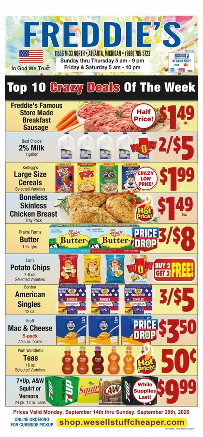 Freddie's Family Market Weekly Ad