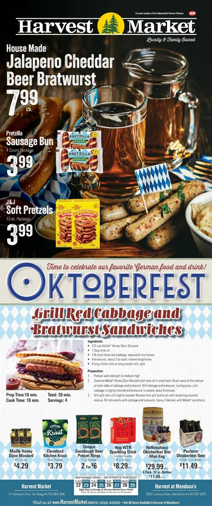 Harvest Market Fort Bragg Weekly Ad