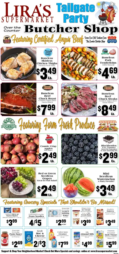 Lira's Supermarket Weekly Ad