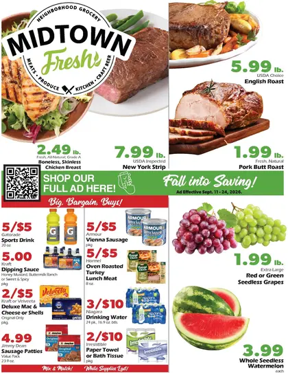 Midtown Fresh Market Weekly Ad