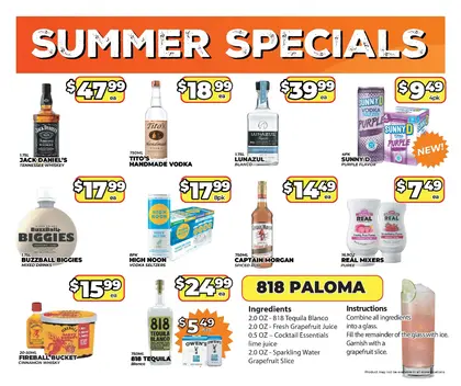 Price Cutter Beer, Wine and Spirits Weekly Ad