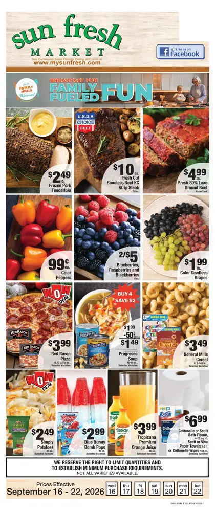 Sun Fresh Weekly Ad