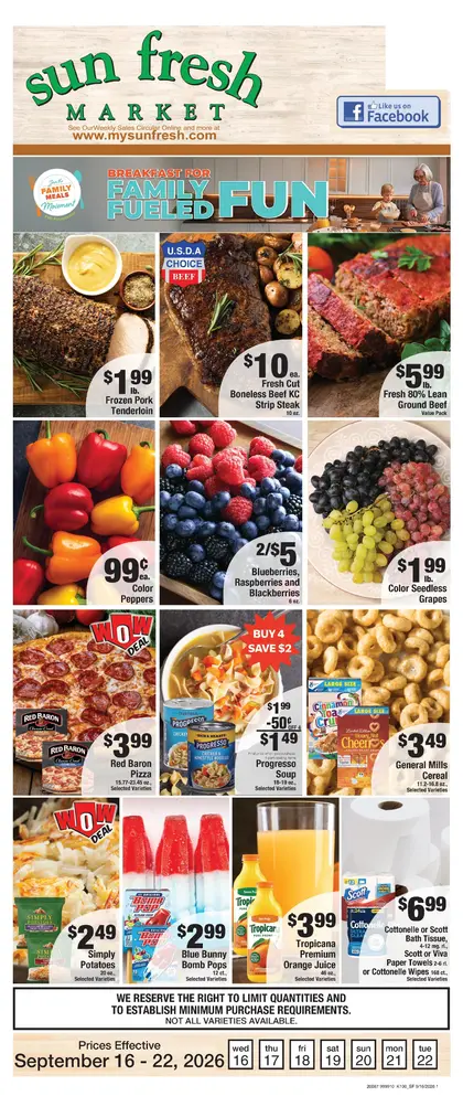 Sun Fresh Weekly Ad