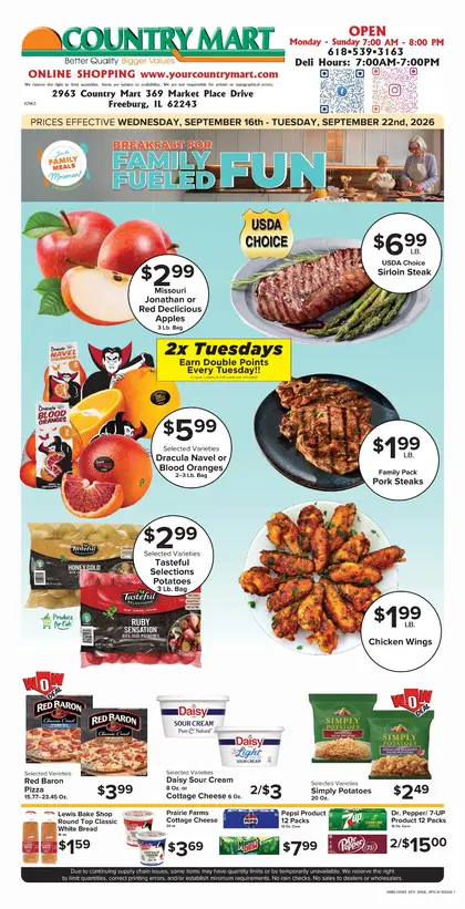 Your Country Mart Weekly Ad