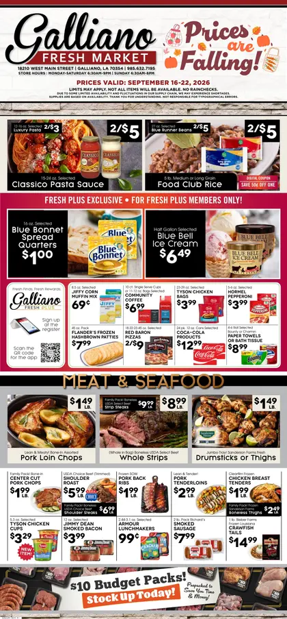 Galliano Fresh Market Weekly Ad