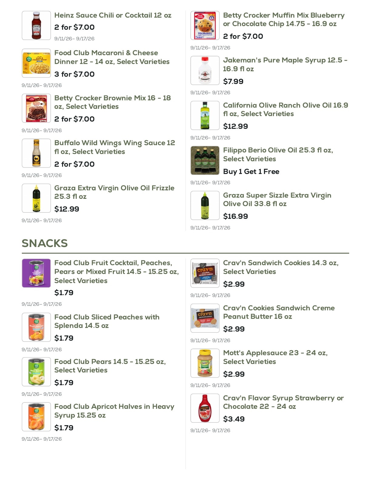 Geissler's Supermarket weekly ad page 17