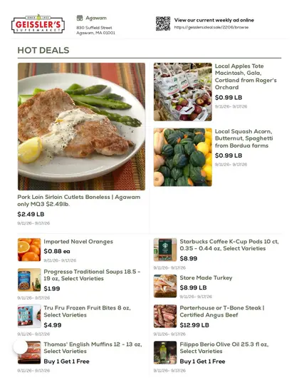 Geissler's Supermarket Weekly Ad