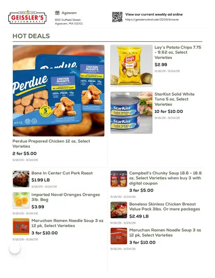 Geissler's Supermarket Weekly Ad
