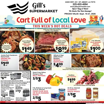 Gill's Supermarket Weekly Ad