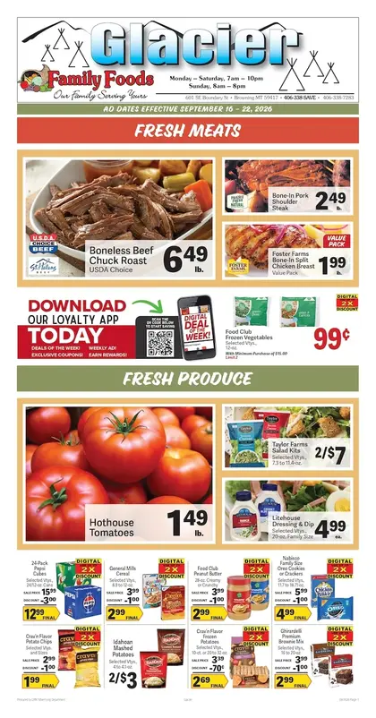 Glacier Family Foods Weekly Ad