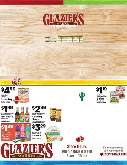 Glazier's Market Weekly Ad