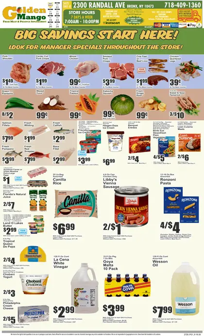 Golden Mango Key Food Weekly Circular