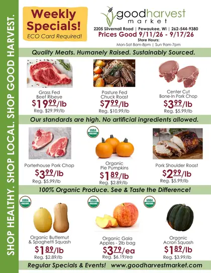 Good Harvest Market Weekly Ad