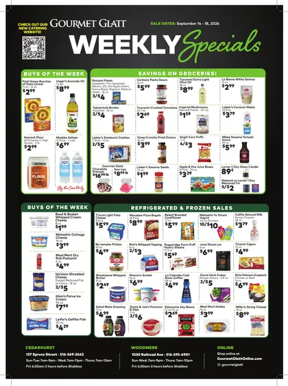 Gourmet Glatt Weekly Ad