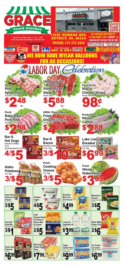 Grace Food Market Weekly Ad