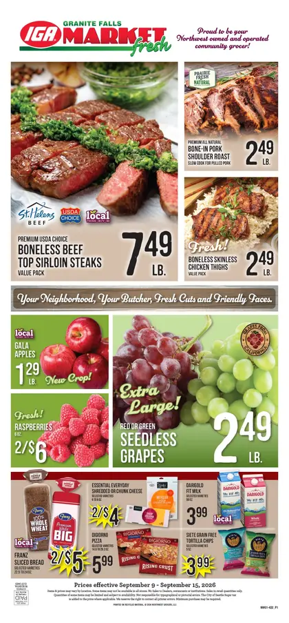Granite Falls IGA Weekly Ad