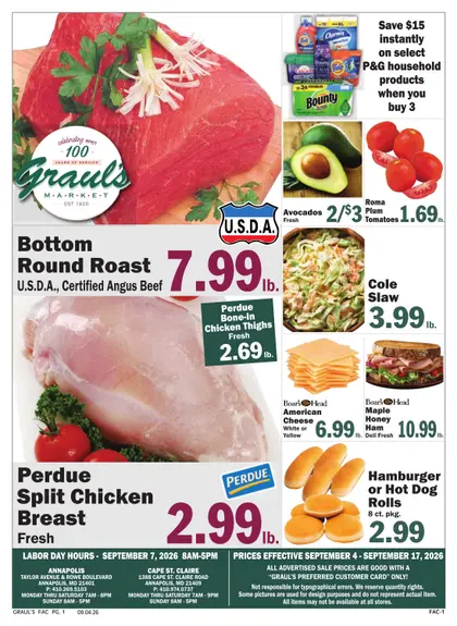 Graul's Market Weekly Ad