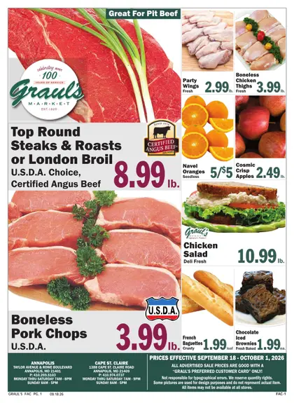 Graul's Market Weekly Ad