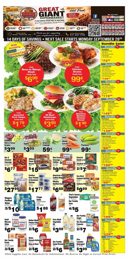 Great Giant Supermarket Weekly Ad