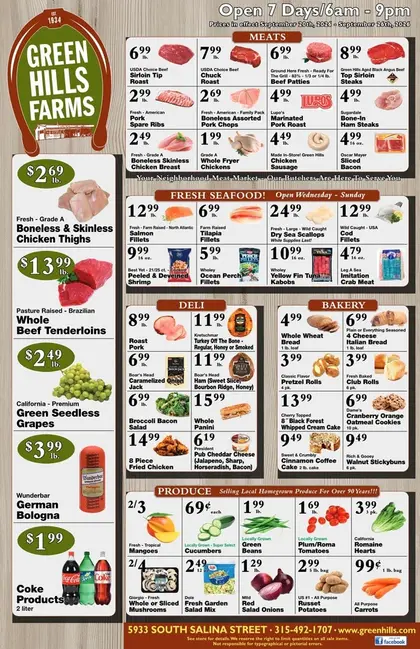 Green Hills Farms Weekly Ad