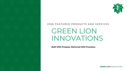 Green Lion Innovations Featured Products Catalog Weekly Ad