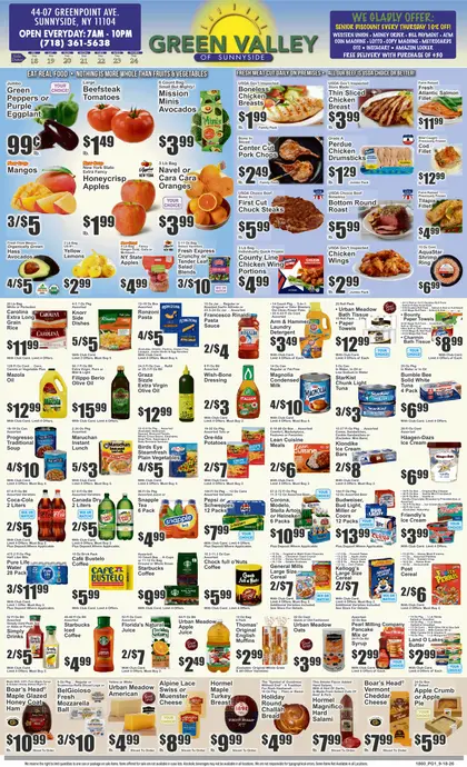 Green Valley Marketplace Key Food Weekly Circular