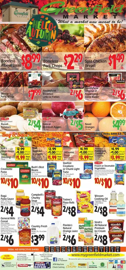 Greenfield Market Weekly Ad