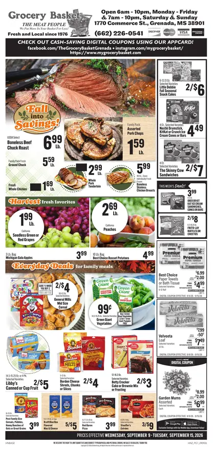Grocery Basket Weekly Ad