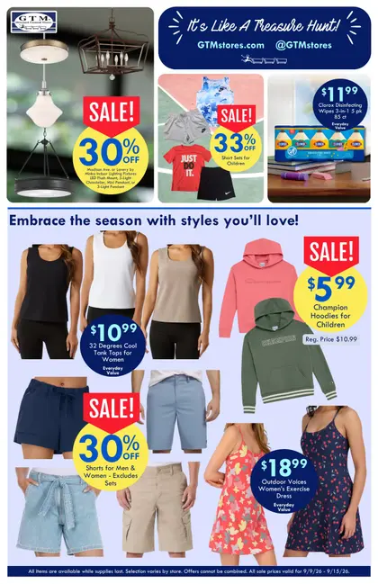 GTM Discount General Store Weekly Ad