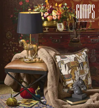 Gump's Fall Catalog Weekly Ad