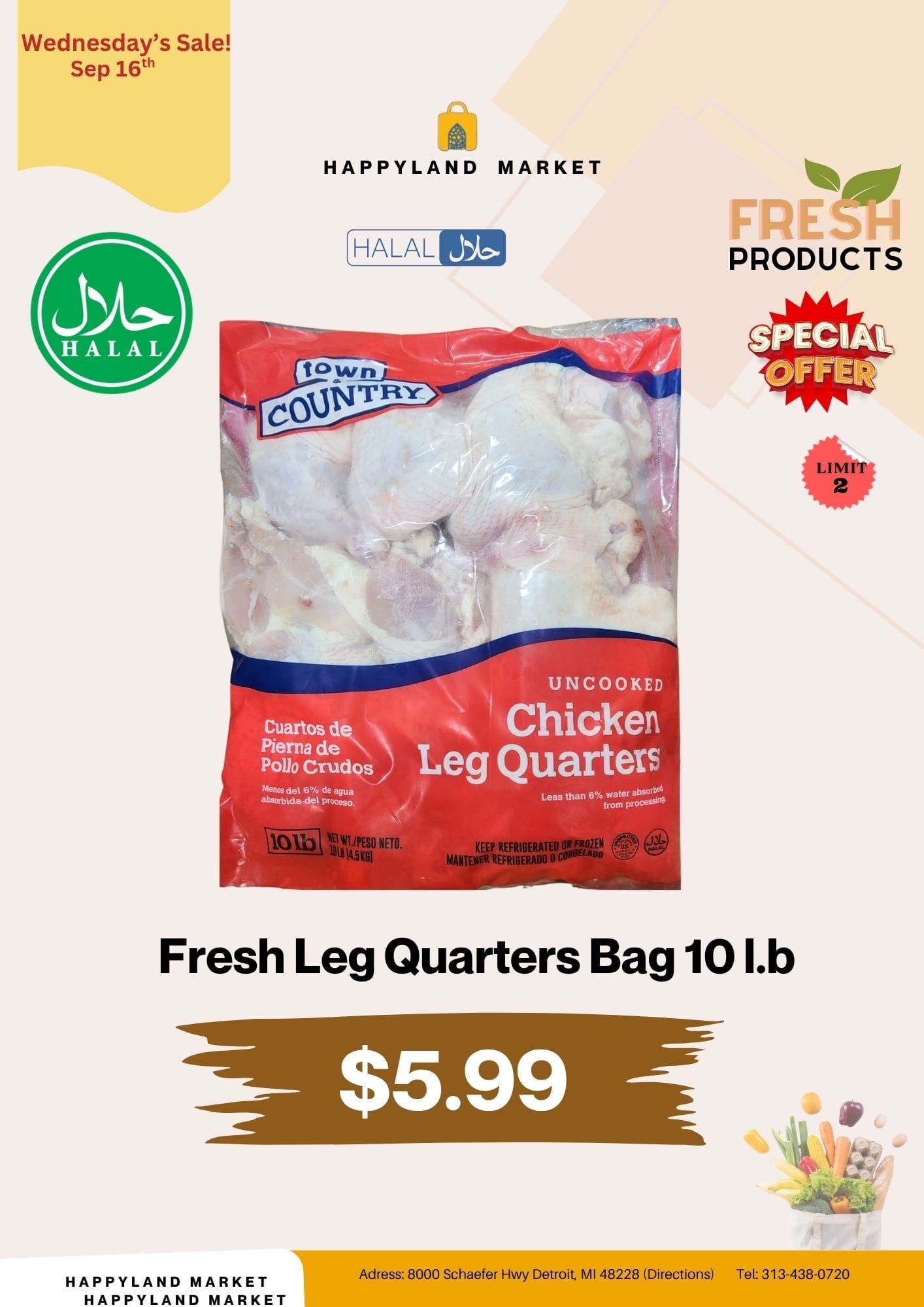 Happy Land Market weekly ad page 7