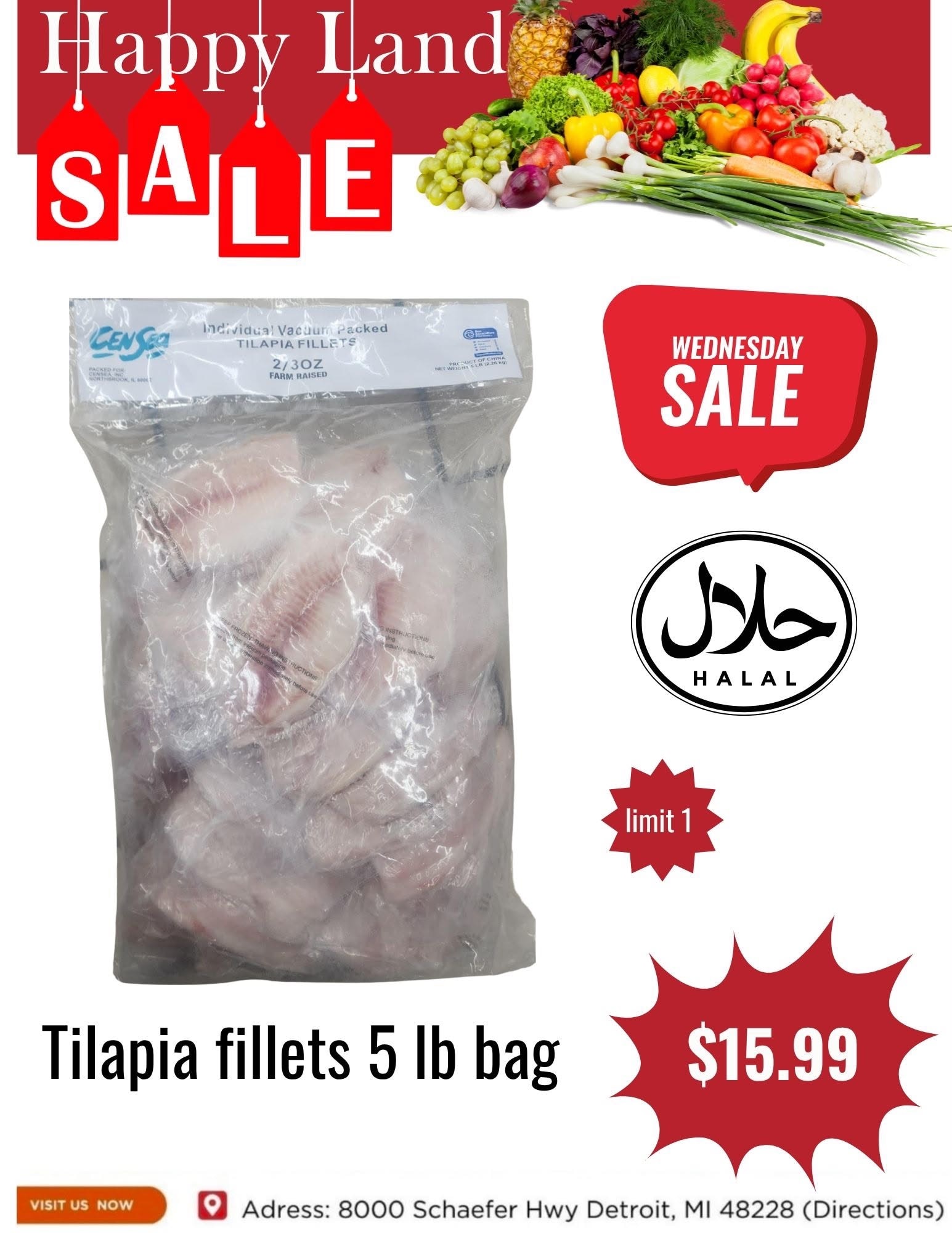 Happy Land Market weekly ad page 8