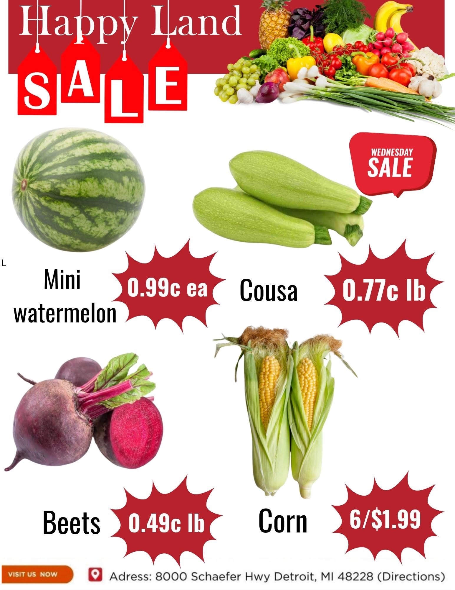 Happy Land Market weekly ad page 19