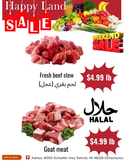 Happy Land Market Weekly Ad