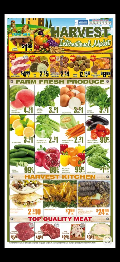 Harvest International Market Weekly Ad
