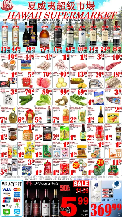 Hawaii Supermarket Weekly Ad