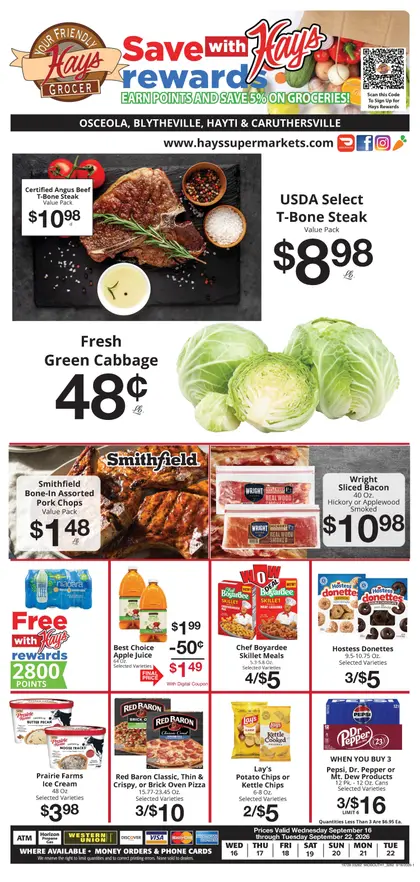 Hays Supermarkets Weekly Ad
