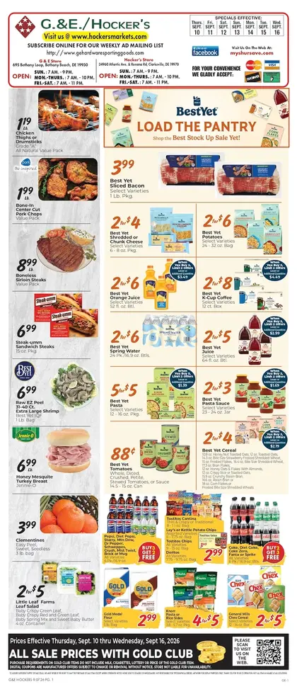 Hocker's Markets Weekly Ad