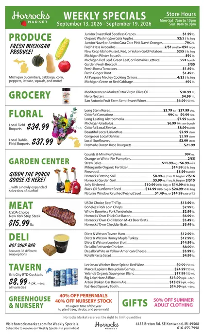 Horrocks Market Weekly Ad