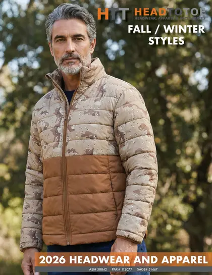 HTT Apparel Headwear and Apparel Fall-Winter 2026 Weekly Ad
