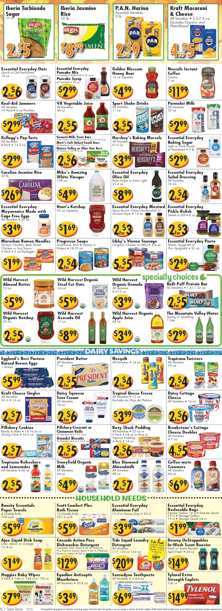 Ideal Food Basket weekly ad page 2
