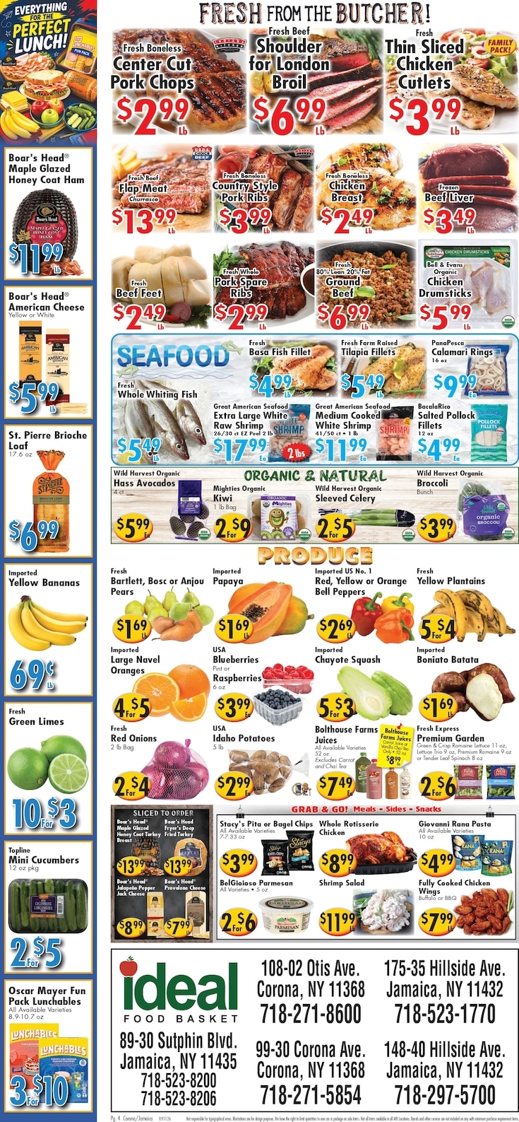 Ideal Food Basket weekly ad page 4
