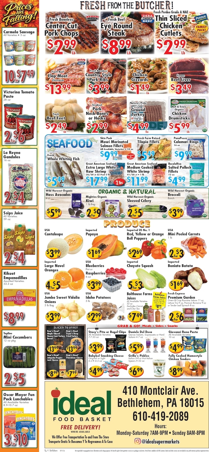 Ideal Food Basket weekly ad page 4