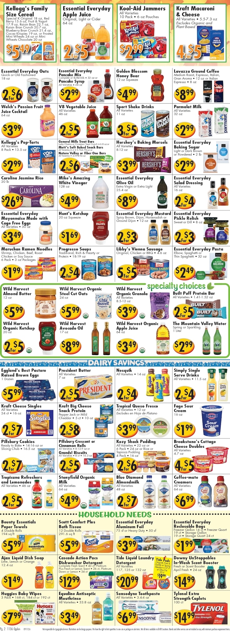 Ideal Food Basket weekly ad page 2