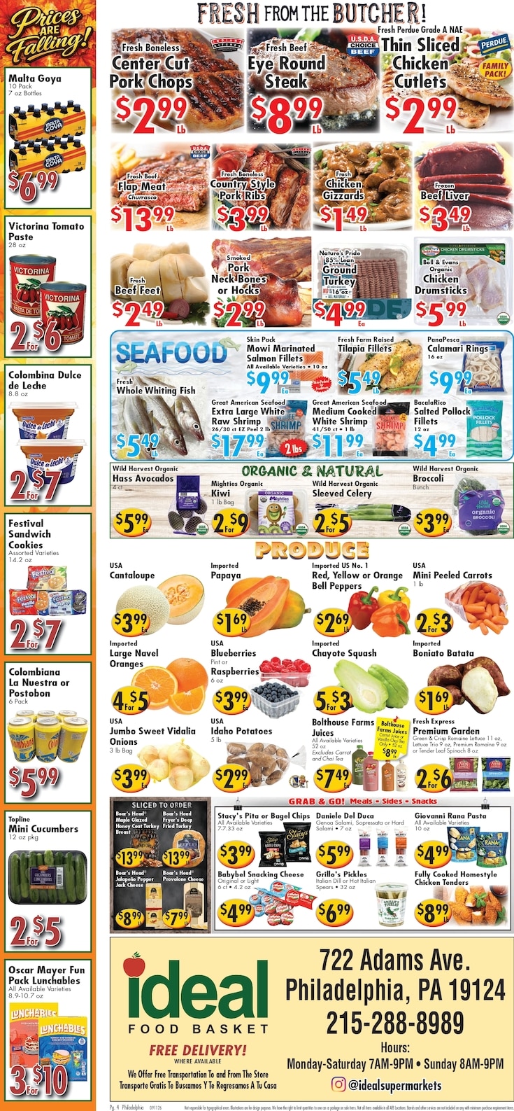 Ideal Food Basket weekly ad page 4