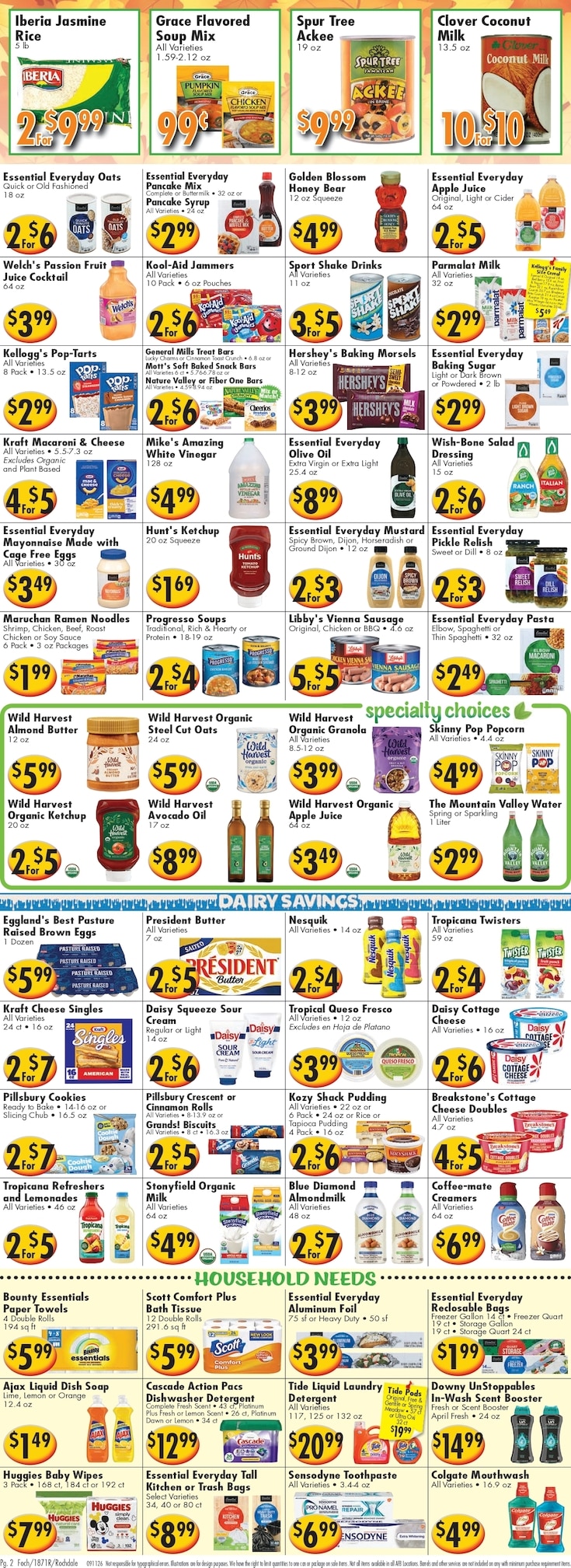 Ideal Food Basket weekly ad page 2