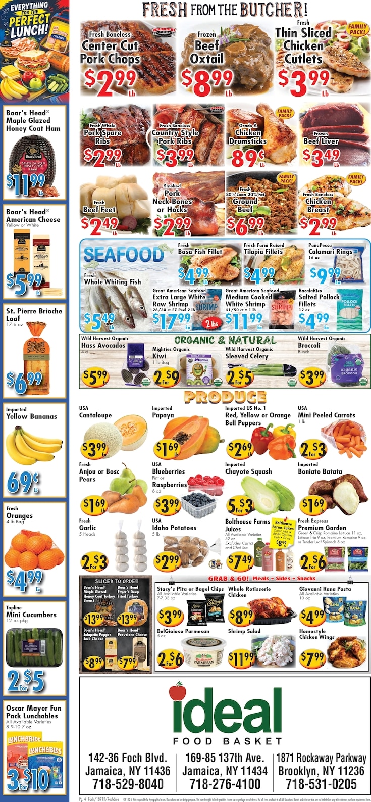 Ideal Food Basket weekly ad page 4
