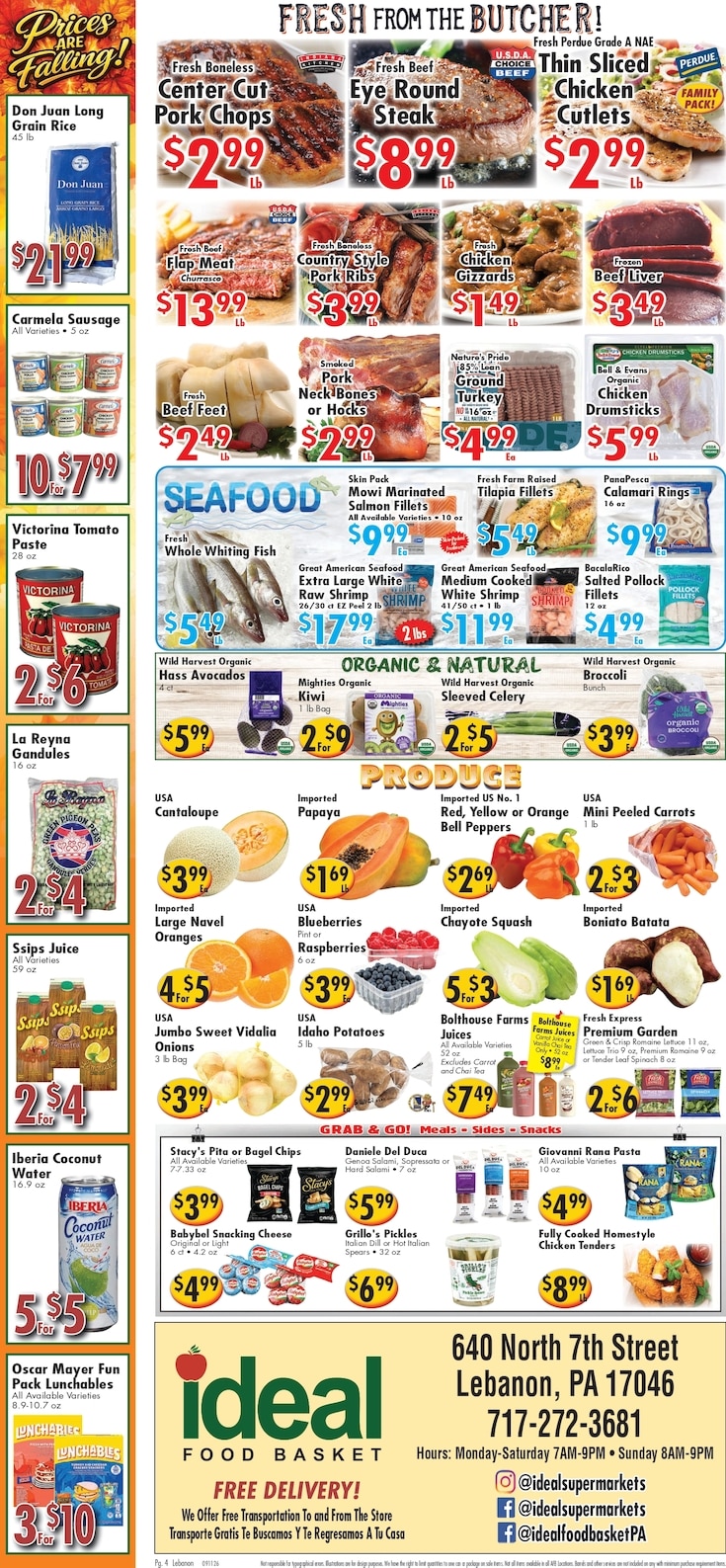 Ideal Food Basket weekly ad page 4