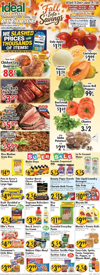 Ideal Food Basket Weekly Ad