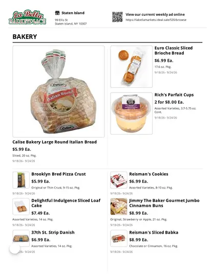 La Bella Marketplace Weekly Ad